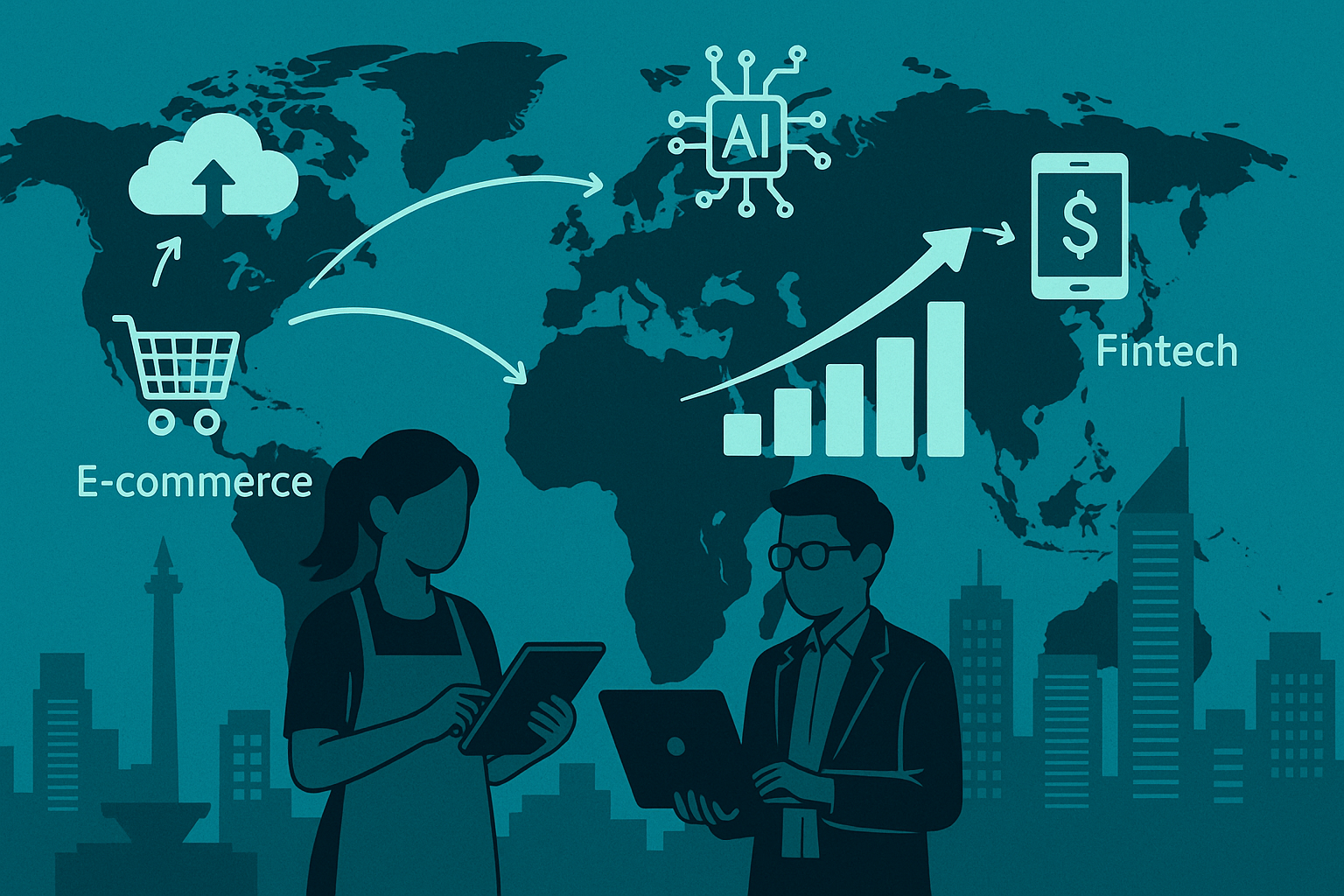 Arah Ekonomi Digital Global dan Arus Investasi Teknologi: Prioritas Eksekusi 23 Maret 2026 bagi Pelaku Bisnis Indonesia