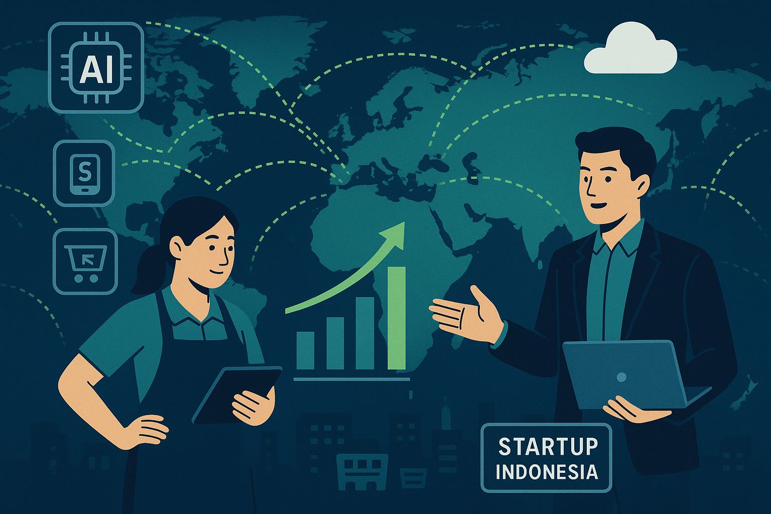 Arah Ekonomi Digital Global dan Arus Investasi Teknologi: Prioritas Eksekusi 8 April 2026 bagi Bisnis Digital Indonesia
