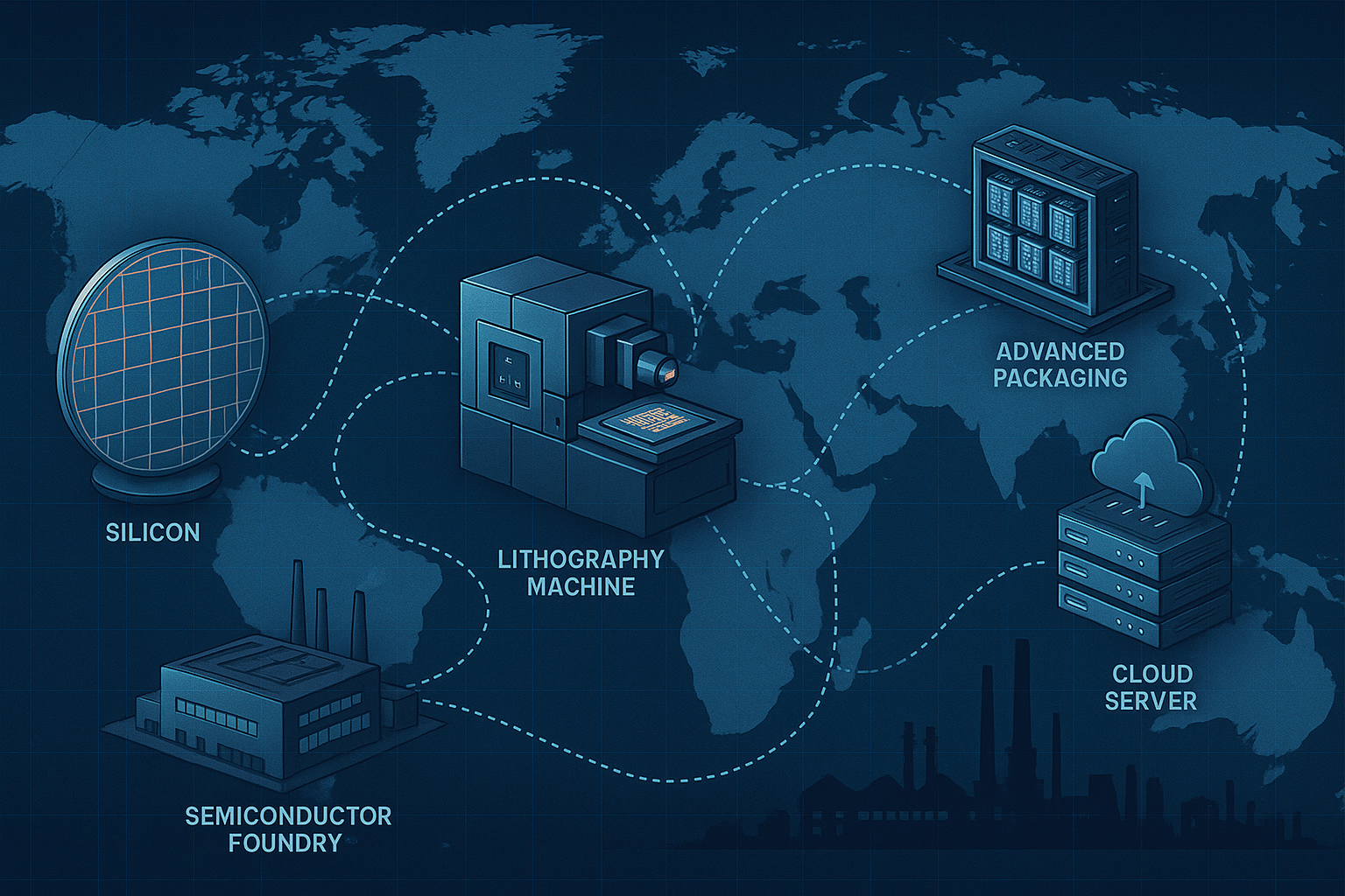 Geopolitik Teknologi dan Rantai Pasok Chip: Mengapa Titik Sempit Produksi Kini Lebih Strategis daripada Sekadar Perdagangan