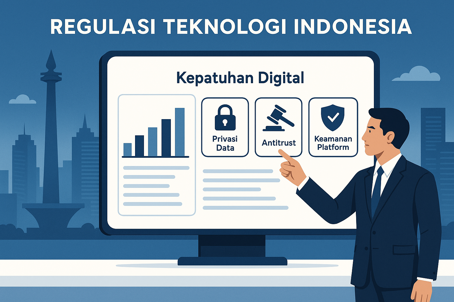 Privasi Data, Antitrust, dan Keamanan Platform: Prioritas Eksekusi 26 Maret 2026 bagi Perusahaan Digital di Indonesia
