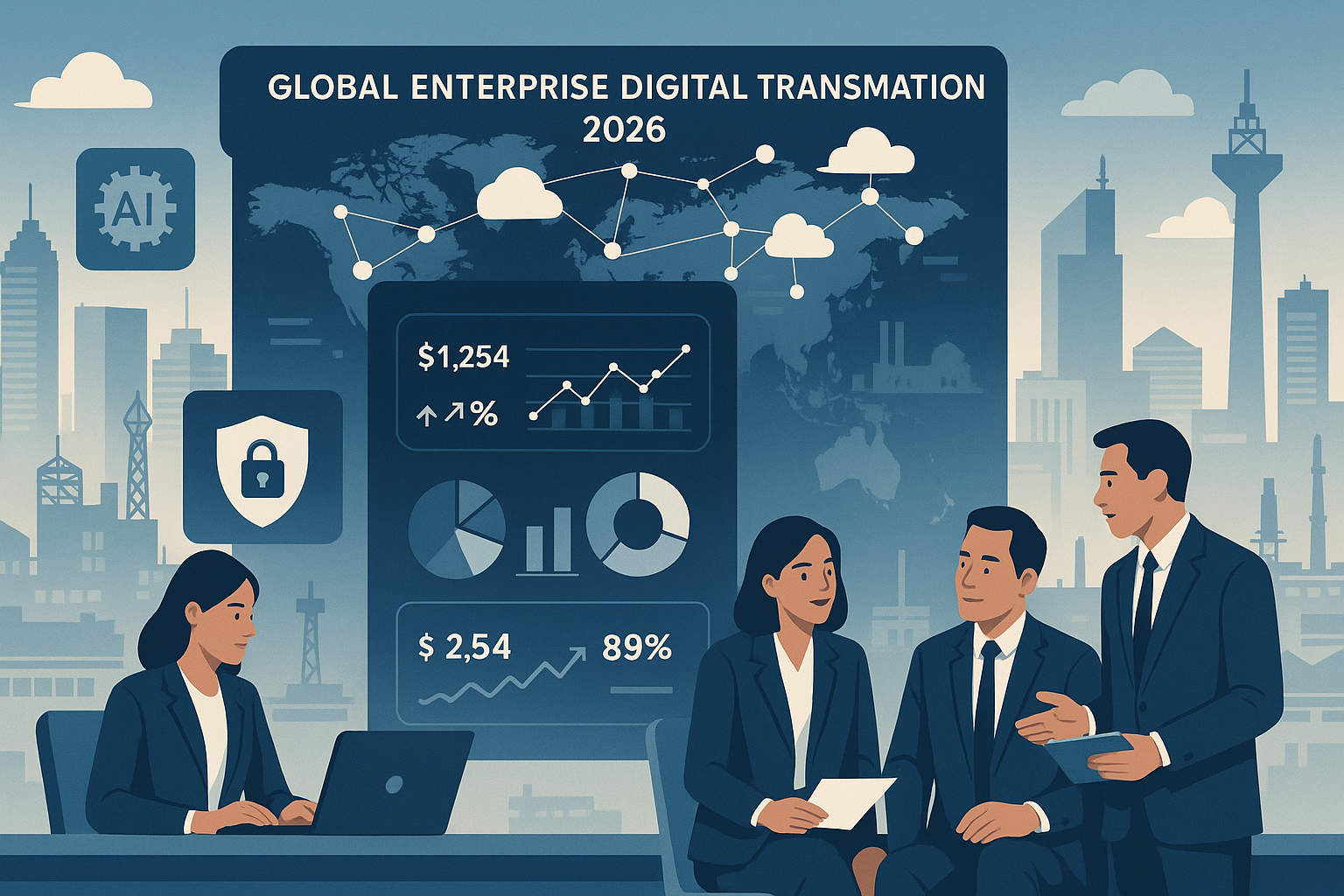 Strategi Transformasi Digital Enterprise Global: Prioritas Eksekusi 13 April 2026 untuk BUMN, Bank, Telco, dan Manufaktur Indonesia