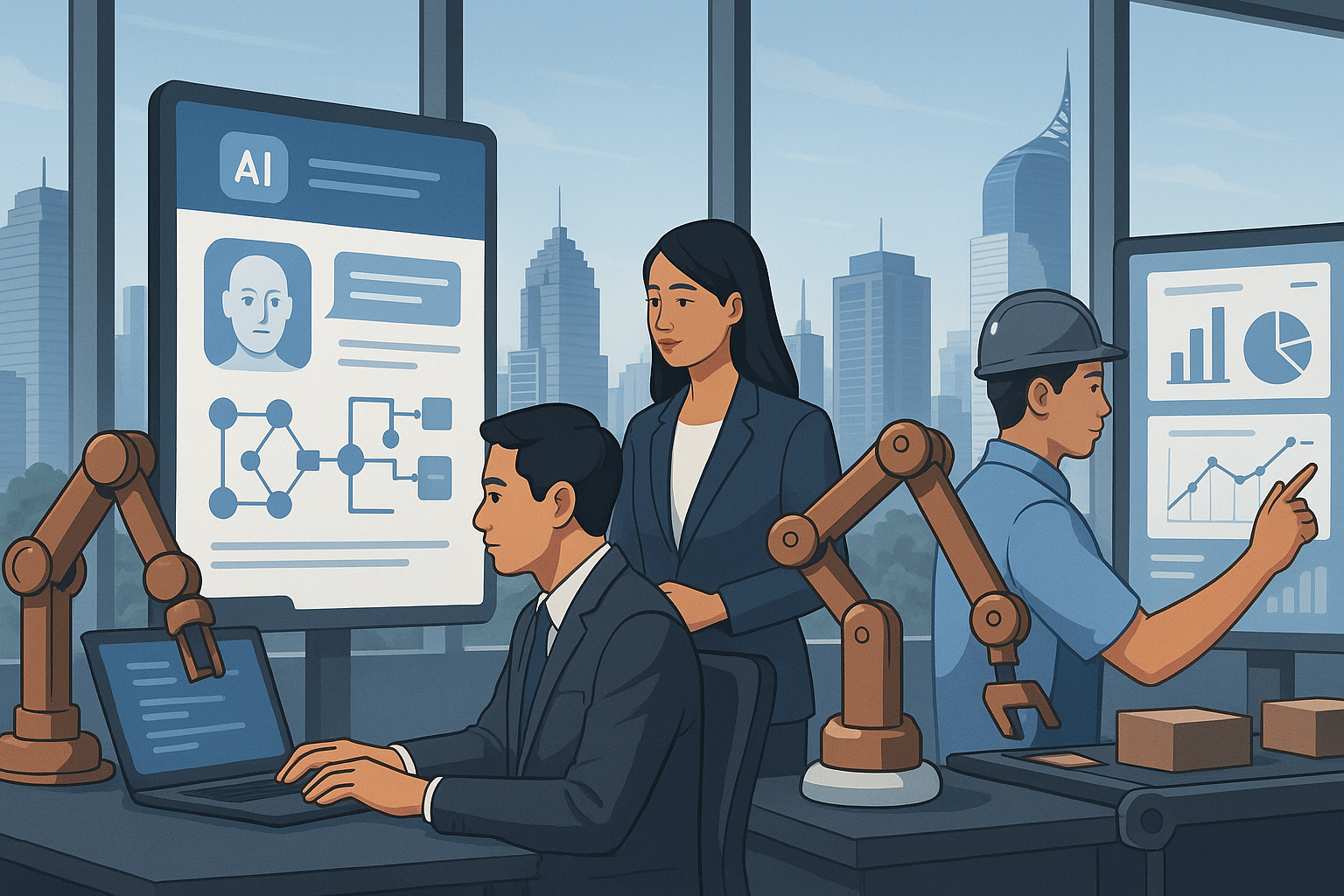 Transformasi Tenaga Kerja akibat Otomatisasi dan AI Agent